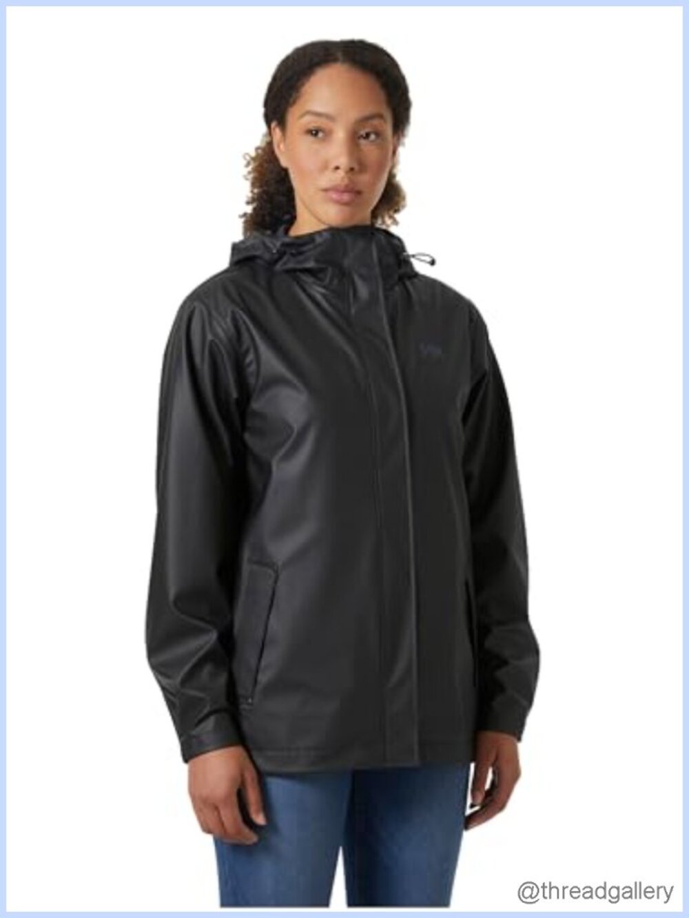 Helly Hansen Moss Rain Jacket Women's Waterproof Hooded Snap Cuffs